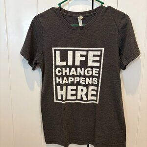 Life Change Happens Here, GCRM tee shirt, women's P